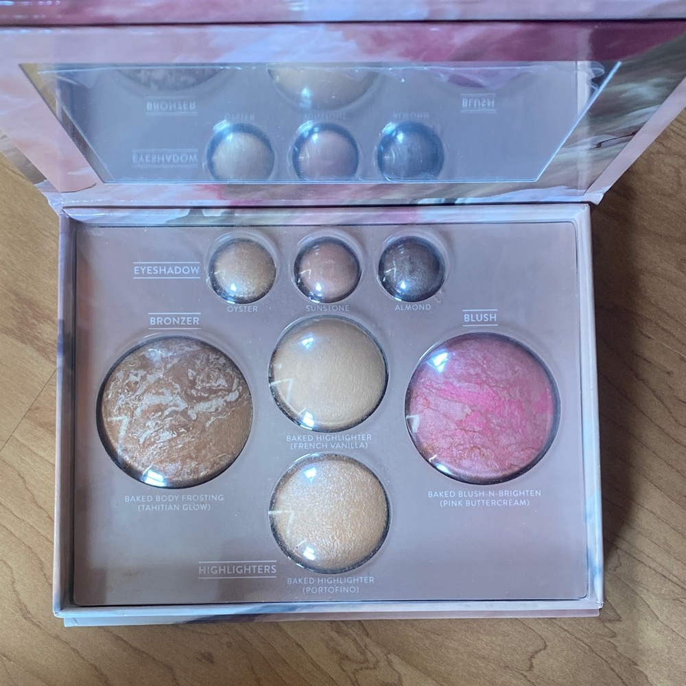 Laura Geller Baked Palette - Pink Buttercream Blush, Tahitian Glow Bronzer